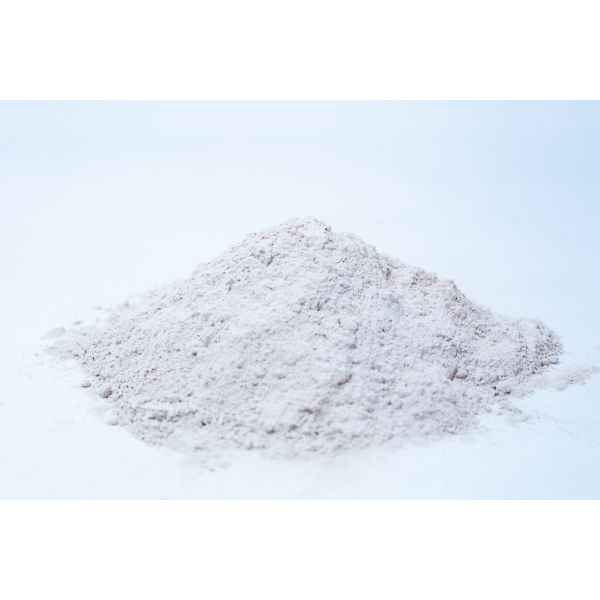 A small mound of Liquid Culture Pre-mix | DLME | Now Extra Clear, a fine, light-coloured powder perfect for mixing dextrose and light malt extract, sits on a white surface against a plain background.