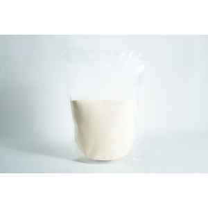 A clear resealable plastic pouch filled with white powder, labelled as Agar Mix MYAG Antibacterial Malt Extract Yeast, displayed against a plain white background.