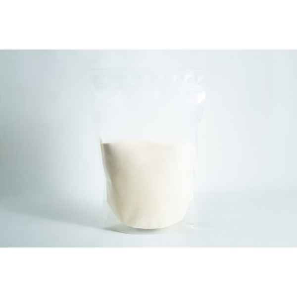 A clear resealable plastic pouch filled with white powder, labelled as Agar Mix MYAG Antibacterial Malt Extract Yeast, displayed against a plain white background.