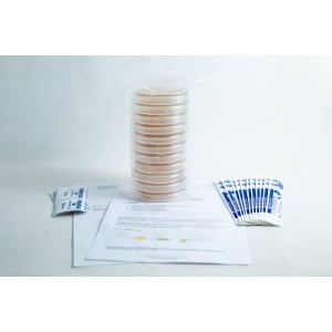 The Agar petri dish MEA School Science Fun Project Kit includes petri dishes, alcohol prep pads, and instructions—ideal for school science projects or hands-on experiments.