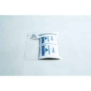 A packet of Pre-cut Parafilm strips 10x Lab cut film in clear packaging displayed on a white surface.