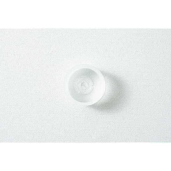 The Plant Cell Vented Plant TC Test Tubes with rack 12pc set shown from above, featuring a clear suction cup on a white textured surface.